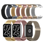Pulseira De Aço Inoxidável Para Relógio , Magnética Milanesa Xiaomi Mi Band 8 Pro 9