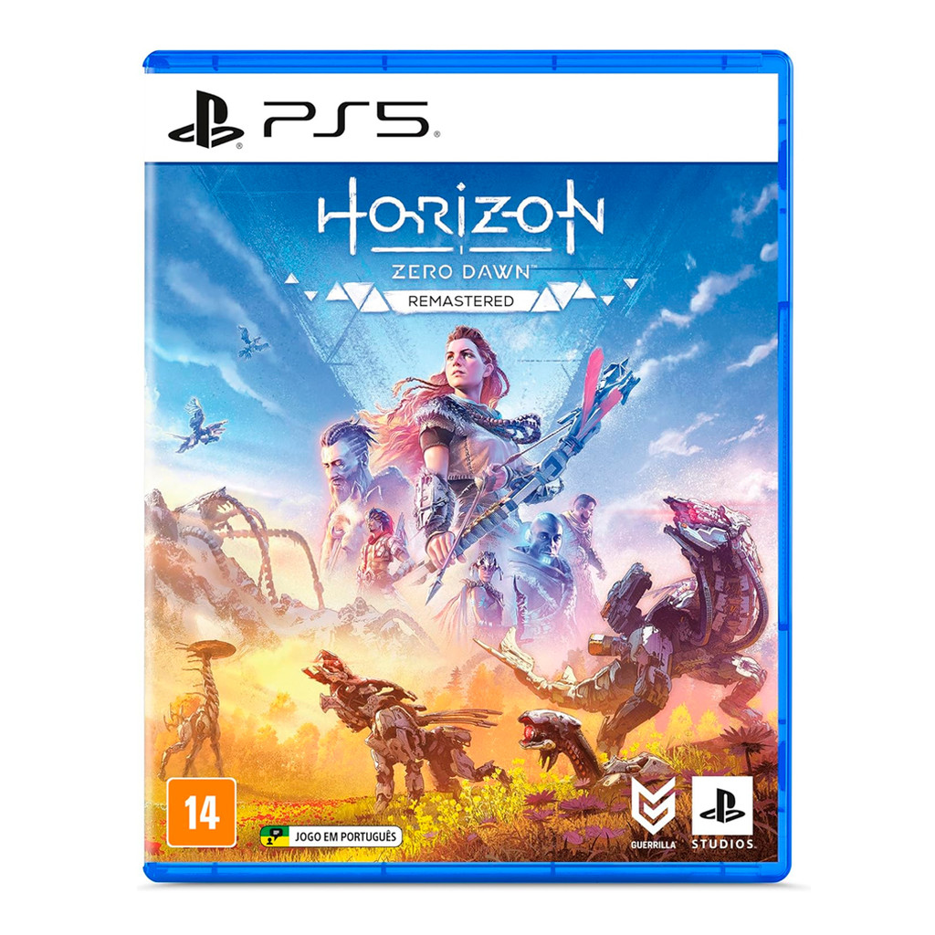 Jogo Horizon Zero Dawn Remastered PlayStation 5 Mídia Física