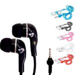 Kit 5 Fones De Ouvido Com Fio Estéreo C/ Microfone Cores Sortidas
