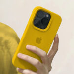 Capa De Silicone Líquido Original De Luxo iPhone 15 14 13 12 11 Pro Max Minimalista Resistente A Choques Veludo Embutido