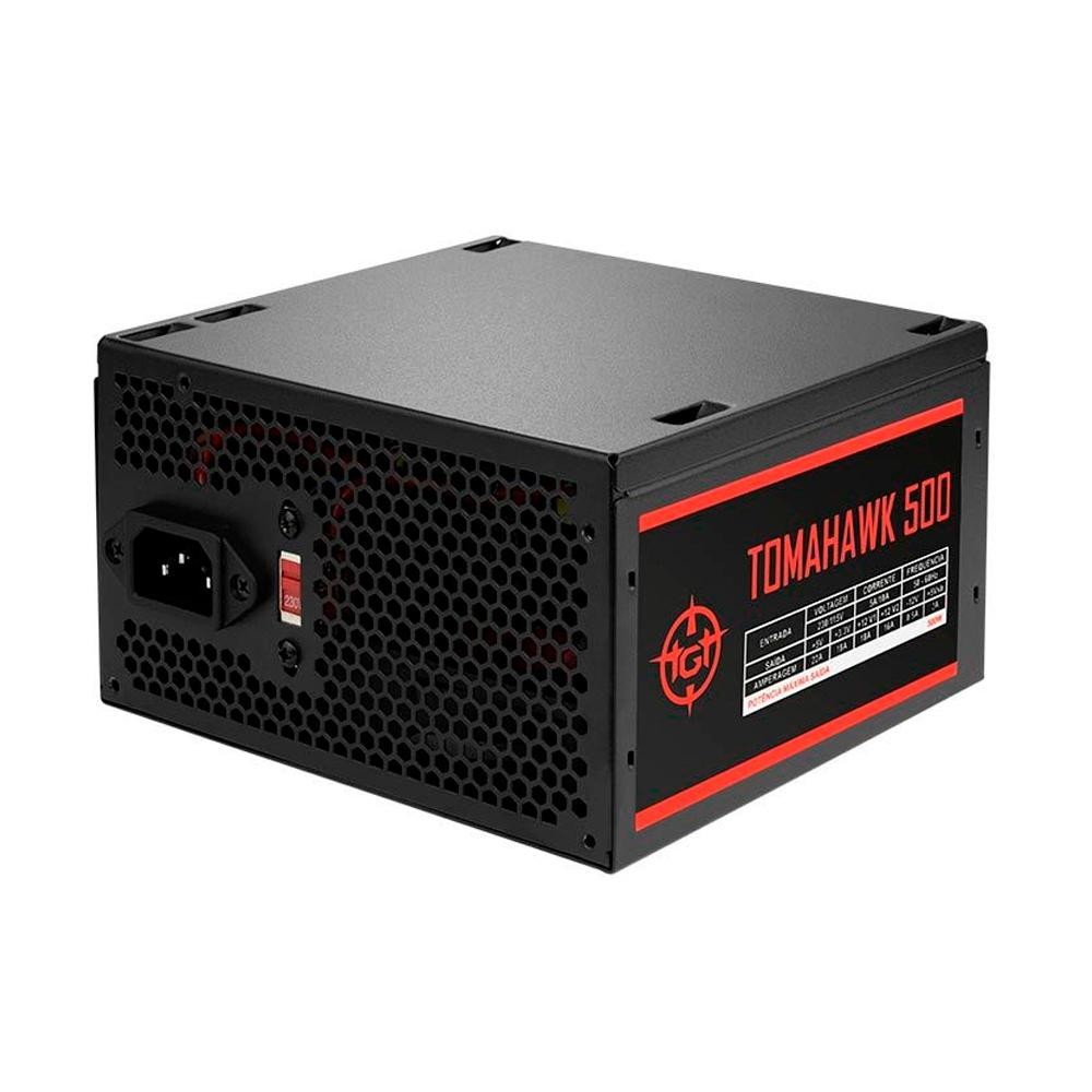Fonte TGT Tomahawk 500W Preto, TMWK500