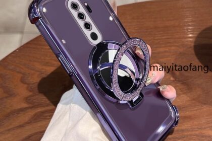 Capa Para redmi note 8 pro De Telefone À Prova De Choque 3D Suporte Espelho De Maquiagem Nova Macia SJSFHZJ01