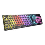Teclado Mecânico Gamer Knup KP-TE142 Iluminação Rainbow Switches Black