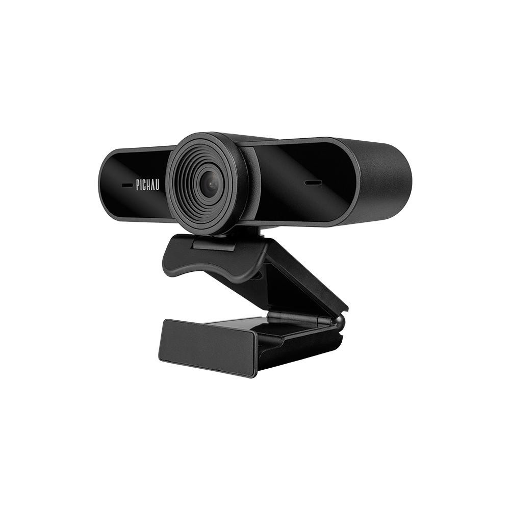 Webcam Pichau Indus, 2K, USB, Preto, PG-INDUS-BL01