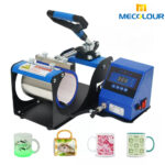 Mecolour prensa de caneca DIY máquina de caneca personalizada 110V prensa de caneca