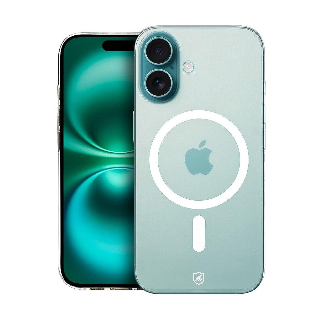Capa para iPhone 16 - Crystal Slim Magsafe - NÃO AMARELA