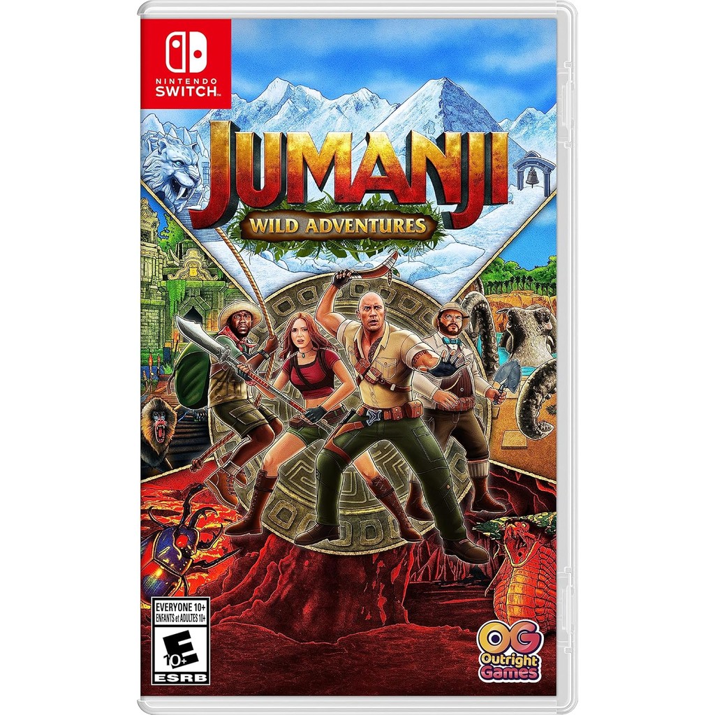 Jumanji Wild Adventures Switch Mida Fisica