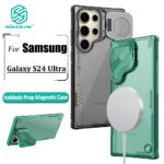 Capa Magnética Nillkin Iceblade Prop Propulsora Para Samsung Galaxy S24 Ultra Phone Protetora De Lente (Somente Com Função De Sucção)