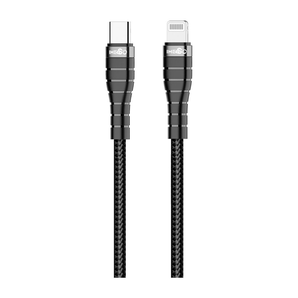 Cabo Type-c/Lightning iPhone 6/7/8/X/11/12/13/14 2m 27w Imenso Original Nylon Trançado IMS-145a