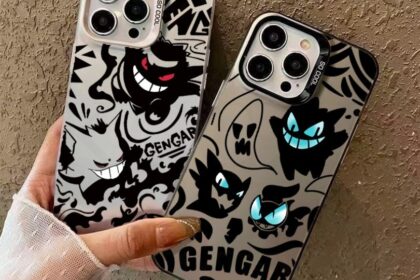 Tendência Anime Pokémon Gengar Capa De Telefone Fosca Para Realme 11 12 Pro + 12X C67 C65 C33 C31 C63 C61 C53 C51 C55 C21Y C25Y C35 C25S C15 C17 Premium À Prova De Choque