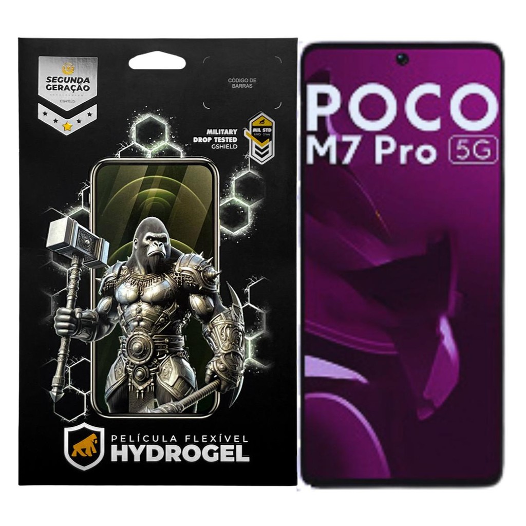 Película para Xiaomi Poco M7 Pro - Hydrogel Gamer Fosca - Gshield