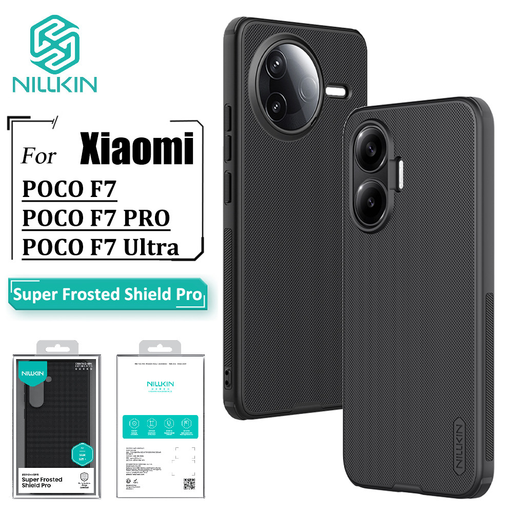 Nillkin Super Frosted Shield Pro Case Para Poco F7 Ultra F7 F7 Phone Capa Traseira À Prova De Choque