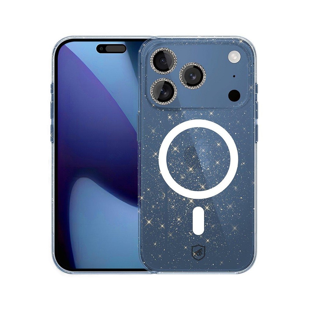 Capa case capinha para iPhone 17 Pro - MagSafe Glitter - Gshield