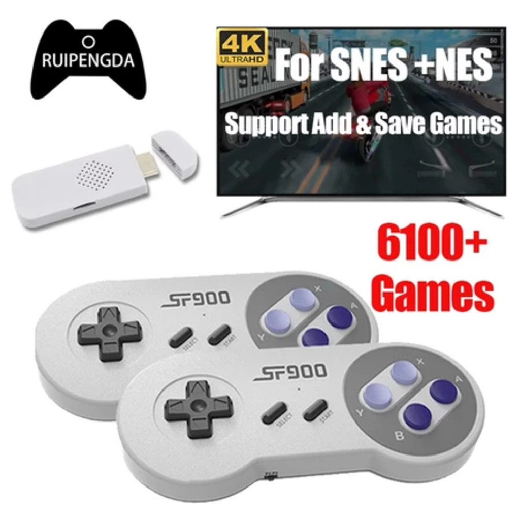 Console De Jogo Retro Clássico , Sistema De Video Game Embutido 4000 + Jogos