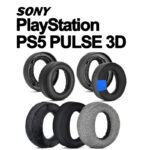 1 Par De Almofadas Para Fone De Ouvido , Sony PlayStation PS5 PULSE 3D ,
