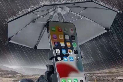 Mini protetor solar para celular, guarda-chuva UV para celular, anti-sol, Mini Guarda-Chuva Do Telefone Da Motocicleta