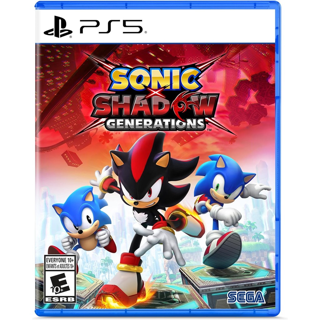 Sonic X Shadow Generations PS5 Midia Fisica