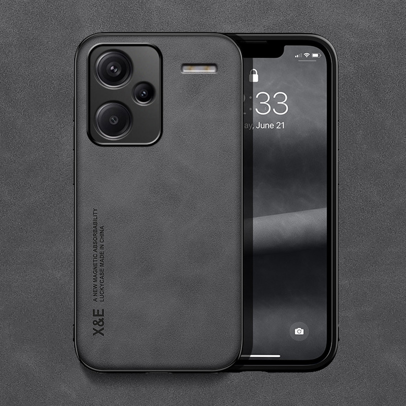 Capa Magnética De Couro Para Xiaomi Redmi Note 13 Pro Plus 5G 4G Versão Note13 13Pro ProPlus 13ProPlus Suporte Capas De