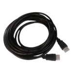 Cabo HDMI Svart Conector Som Imagem TV 4K Preto 1.5m 2.0 Full HD