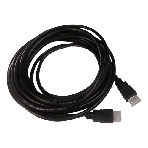 Cabo HDMI Svart Conector Som Imagem TV 4K Preto 1.5m 2.0 Full HD