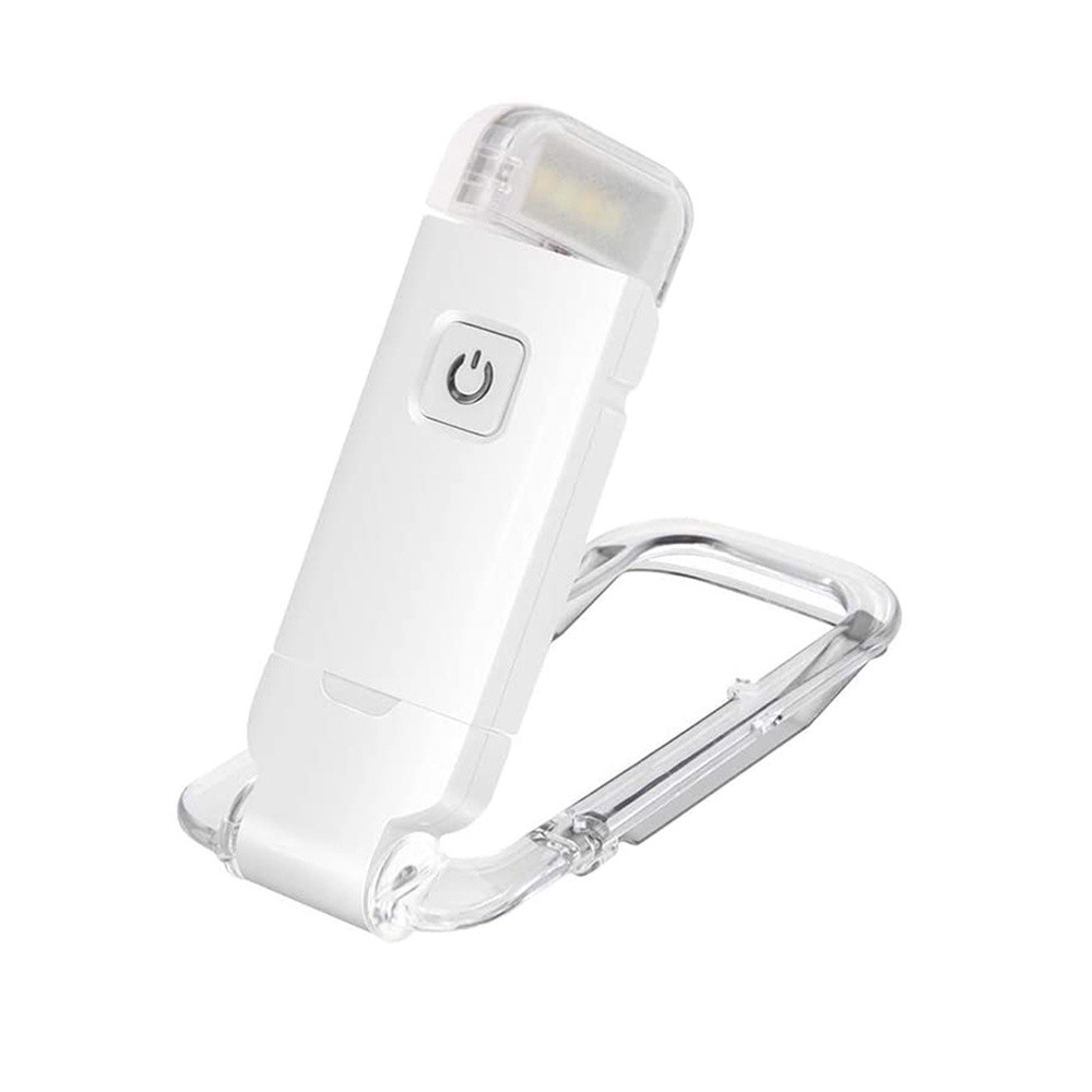 Luz De Leitura De Livros De Leds Brilho Ajustável USB Clip De Proteção Dos Olhos Portátil Bookmark Light