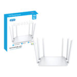Roteador Wireless Dual Band 5Ghz/2.4Ghz 300Mbps com 6 Antenas KP-RW403/G