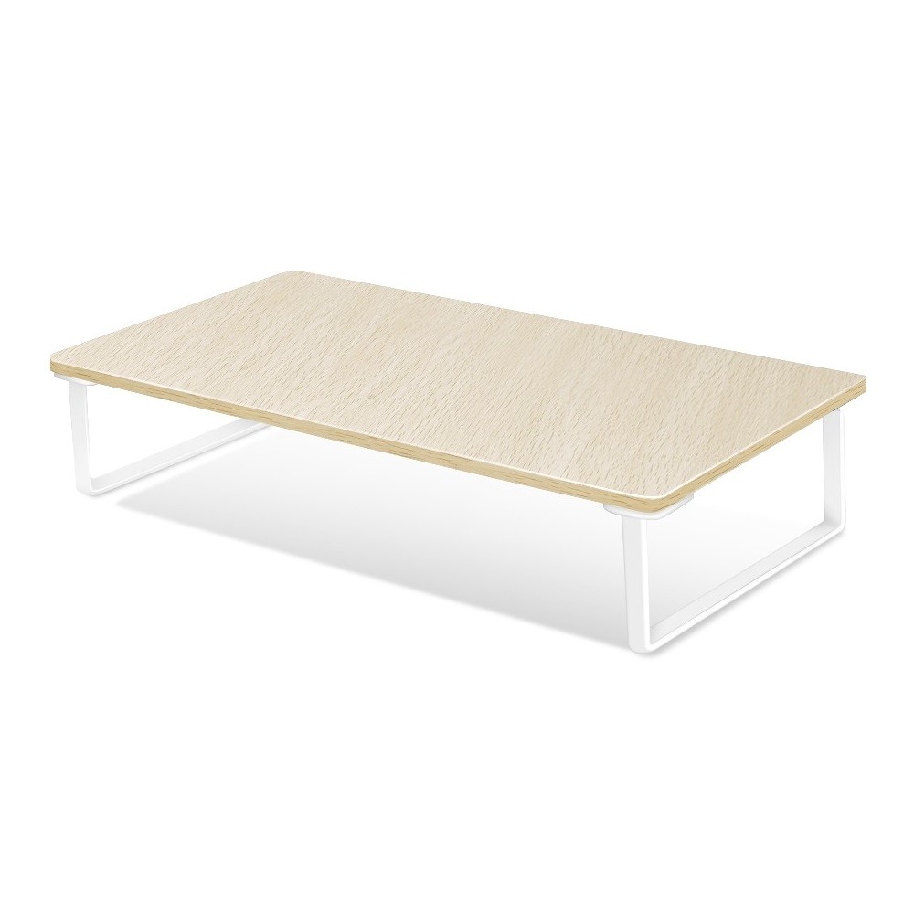 Suporte para monitor SAIJI D1 Altura 135 mm Carvalho