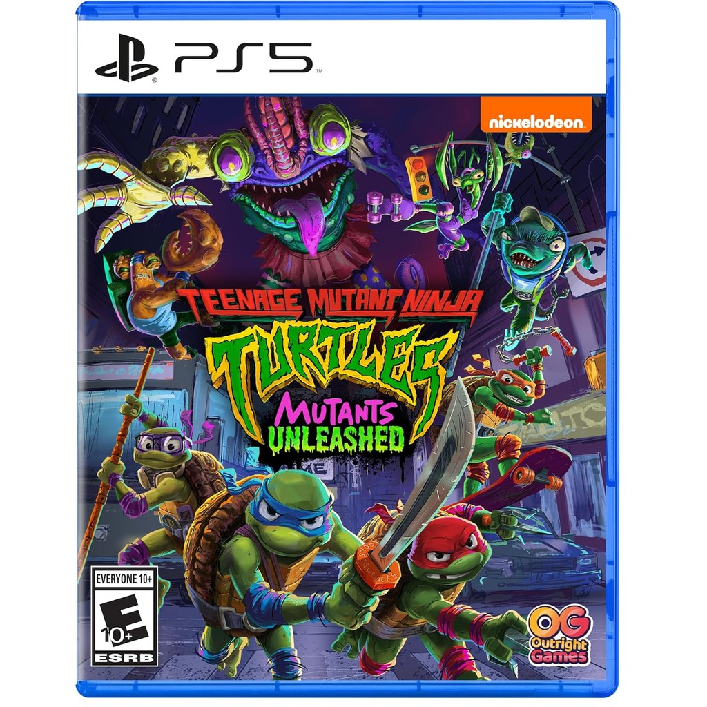 Teenage Mutant Ninja Turtles Mutants Unleashed PS5 Midia Fisica