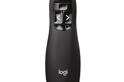 Apresentador Logitech R400 com Laser Point Preto 910-001354