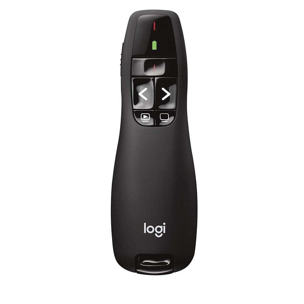 Apresentador Logitech R400 com Laser Point Preto 910-001354