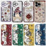 Invólucro Para Iphone 16 15 14 11 12 13 Pro Max X XS XR Caso Macio Harry Potter Silicone Claro