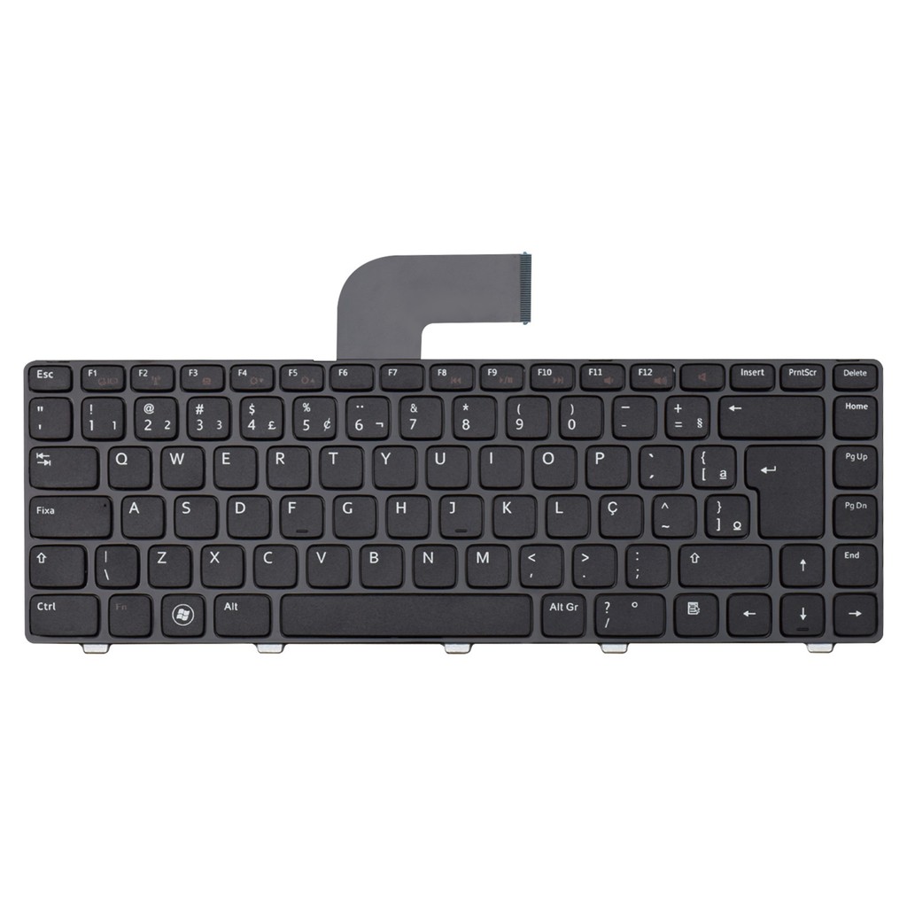Teclado para Notebook Dell Part Number NSK-DX1BC
