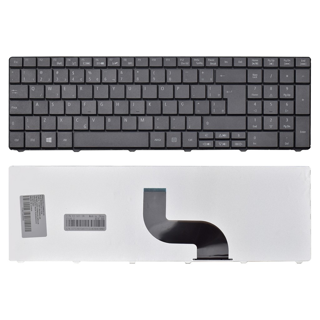 Teclado para Notebook Acer Aspire E1-531-2608 | Preto ABNT2