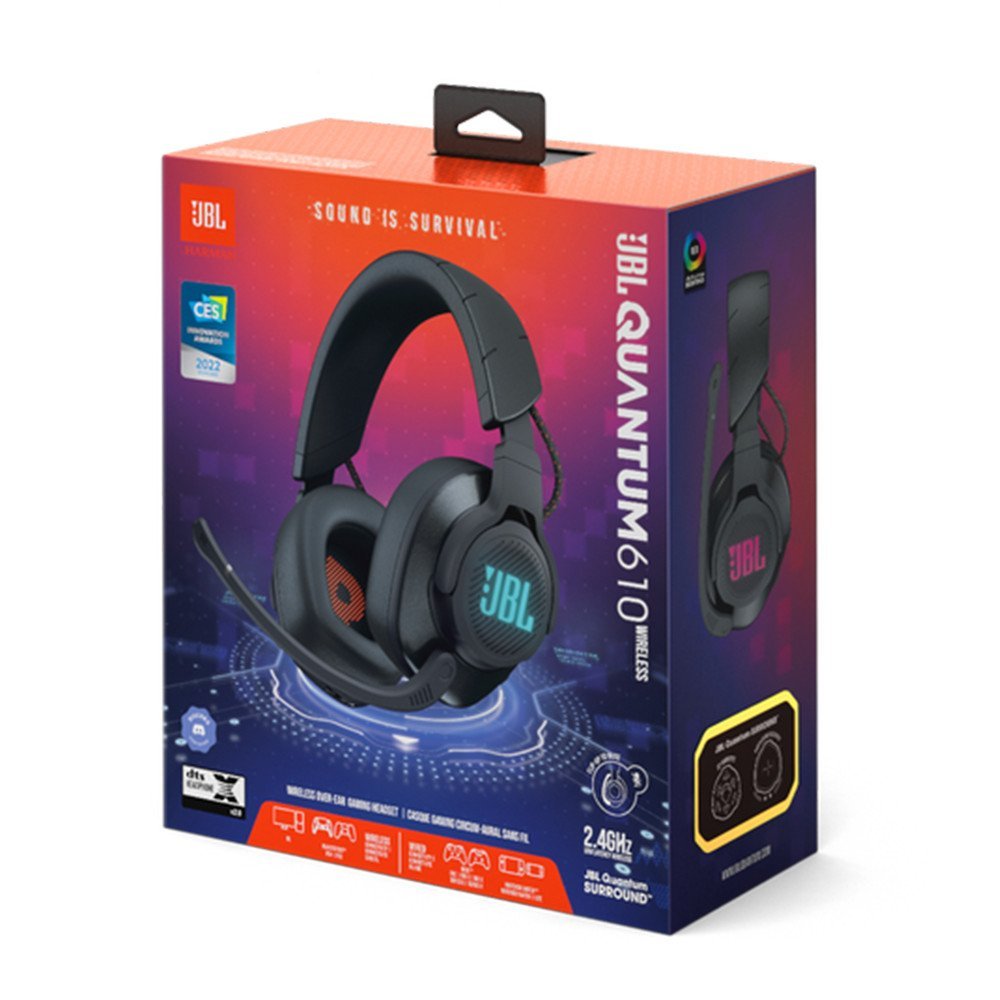 Headset Gamer JBL Quantum 610 Wireless - Preto
