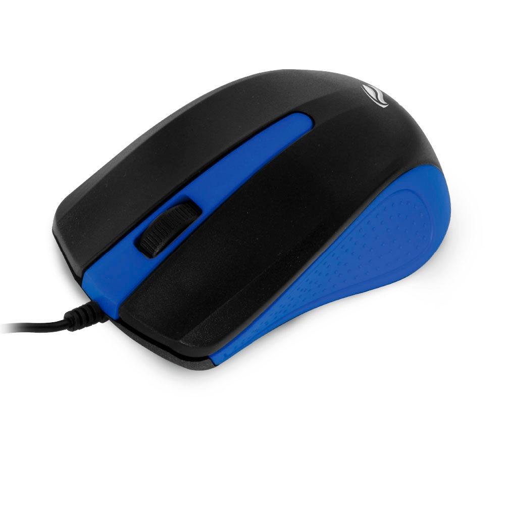 Mouse USB optico 1000dpi MS-20 azul - C3Tech