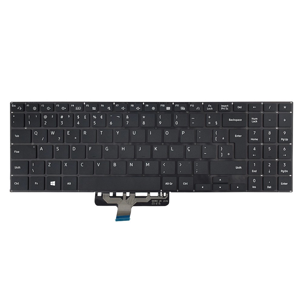 Teclado para Notebook Samsung NP550XDA | Preto ABNT2