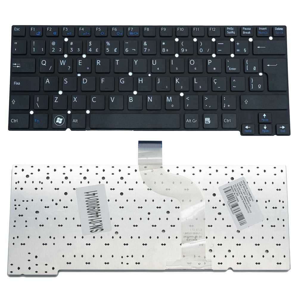 Teclado para Notebook Sony Vaio SVT1311S2CS | Preto ABNT2