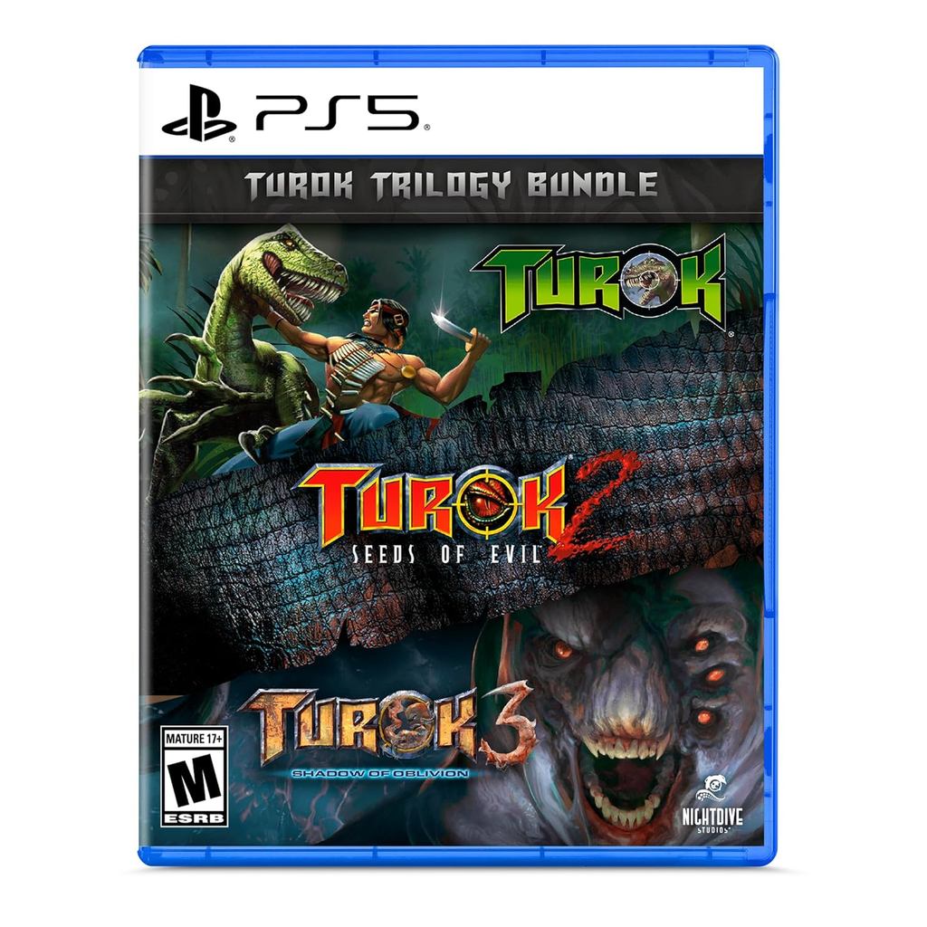 Turok Trilogy Bundle PS5 Midia Fisica