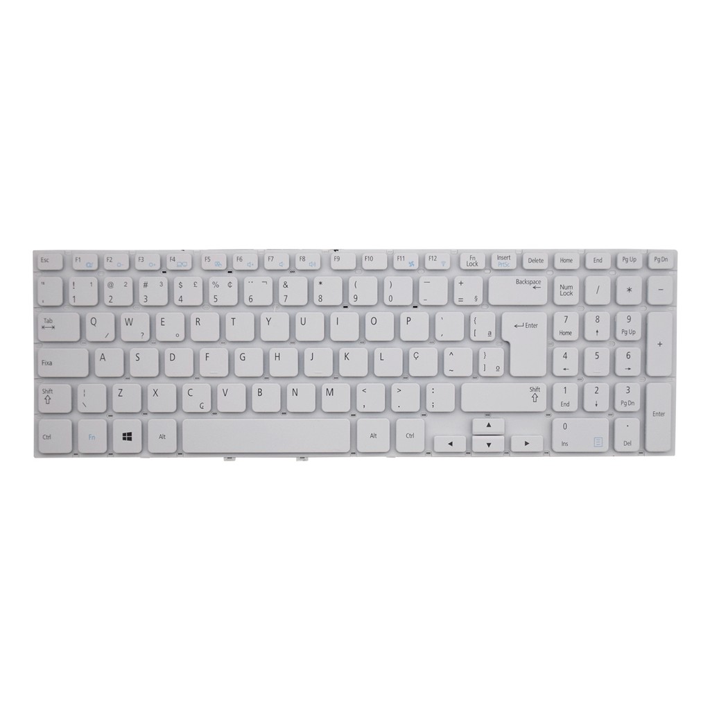 Teclado para Notebook Samsung Np Series NP250E5E | ABNT2 Sem Moldura