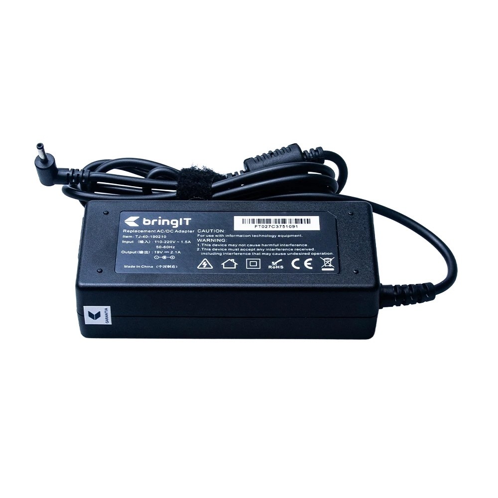 Fonte Carregador para Notebook Samsung NP550XCJ-KO1BR | 19 V 2.1 A 40 W