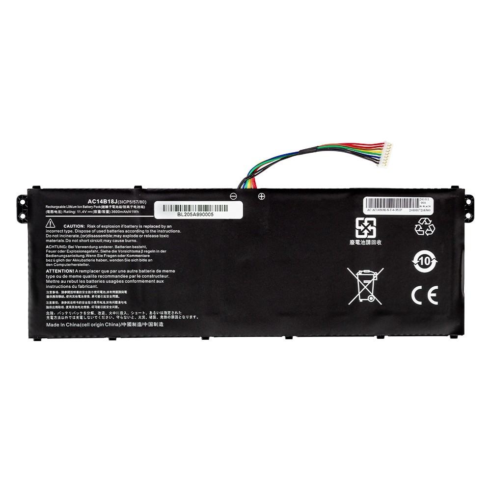 Bateria para Notebook Acer Aspire 3 A314-35-C393 | 11.4 V 3600 mAh