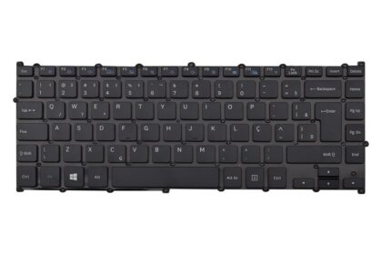 Teclado para Notebook Samsung NP300E4L-KW1BR | Preto ABNT2