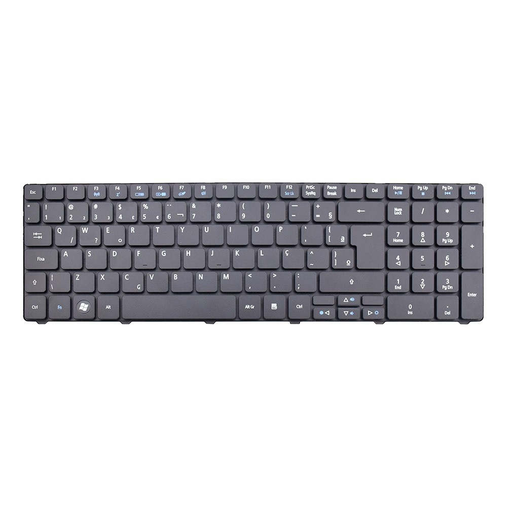 Teclado para Notebook Acer Aspire 5750Z | Preto ABNT2 - F3 WI-FI