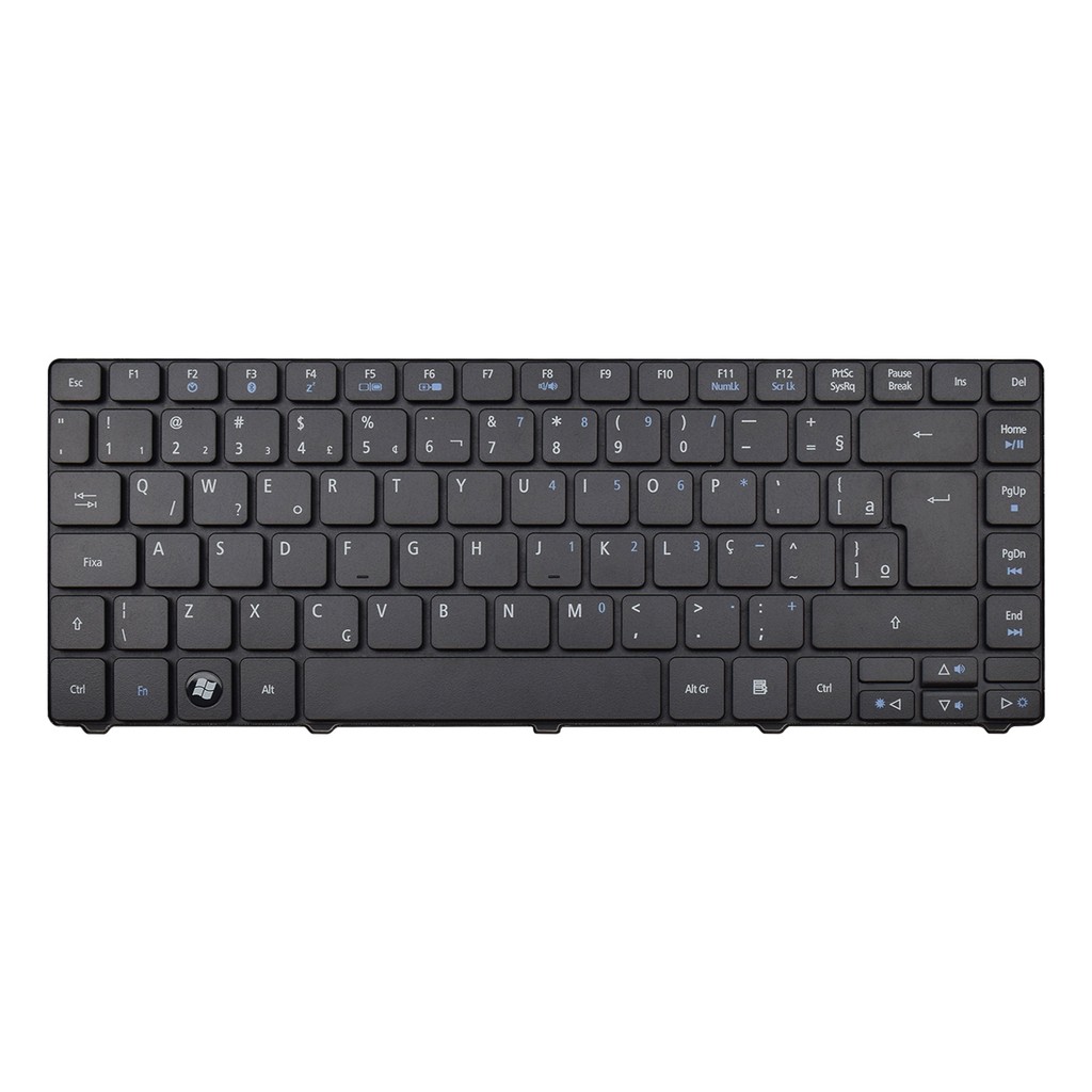 Teclado para Notebook Acer Aspire 4540 | Preto ABNT2 - F3 Bluetooth