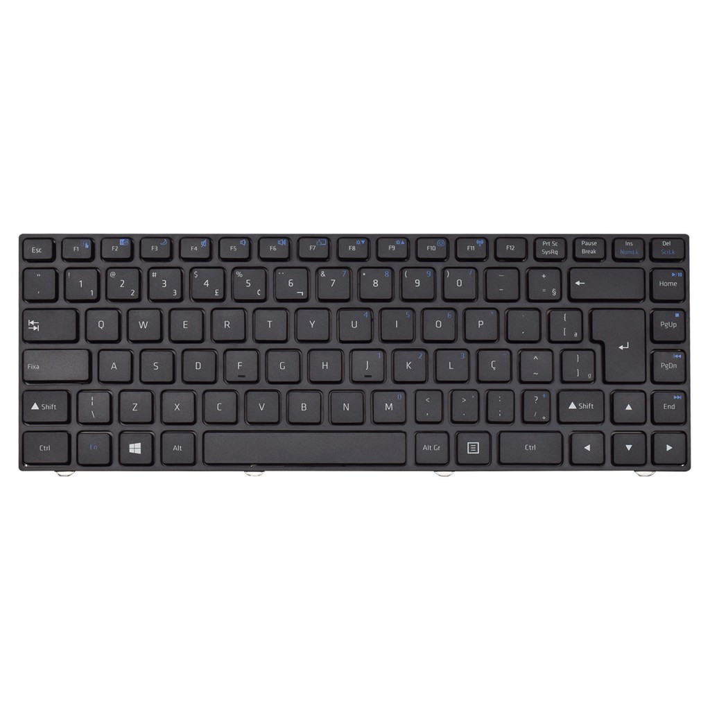 Teclado para Notebook Positivo Sim+ 755 5450 | Preto ABNT2