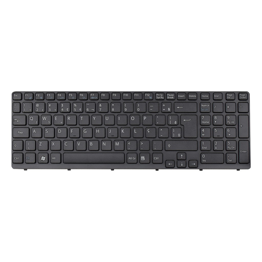 Teclado para Notebook Sony Vaio SVE151J11X | Preto ABNT2