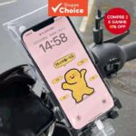 Capa de telefone à prova d'água recarregável com bateria embutida e tela sensível ao toque para entrega.