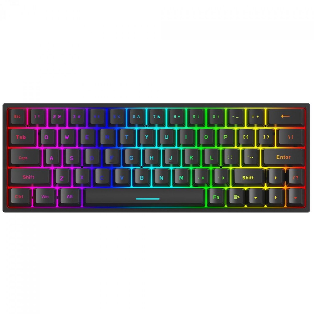 Teclado Gamer Marvo KG955W, RGB, Wireless, Bluetooth, Switch Marvo, Black
