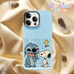 Capa Para iPhone 6 6s 7 8 16 15 14 13 12 11 XS XR Pro MAX Plus DDXK Moda Bonito Disney Stitch Snoopy Caso