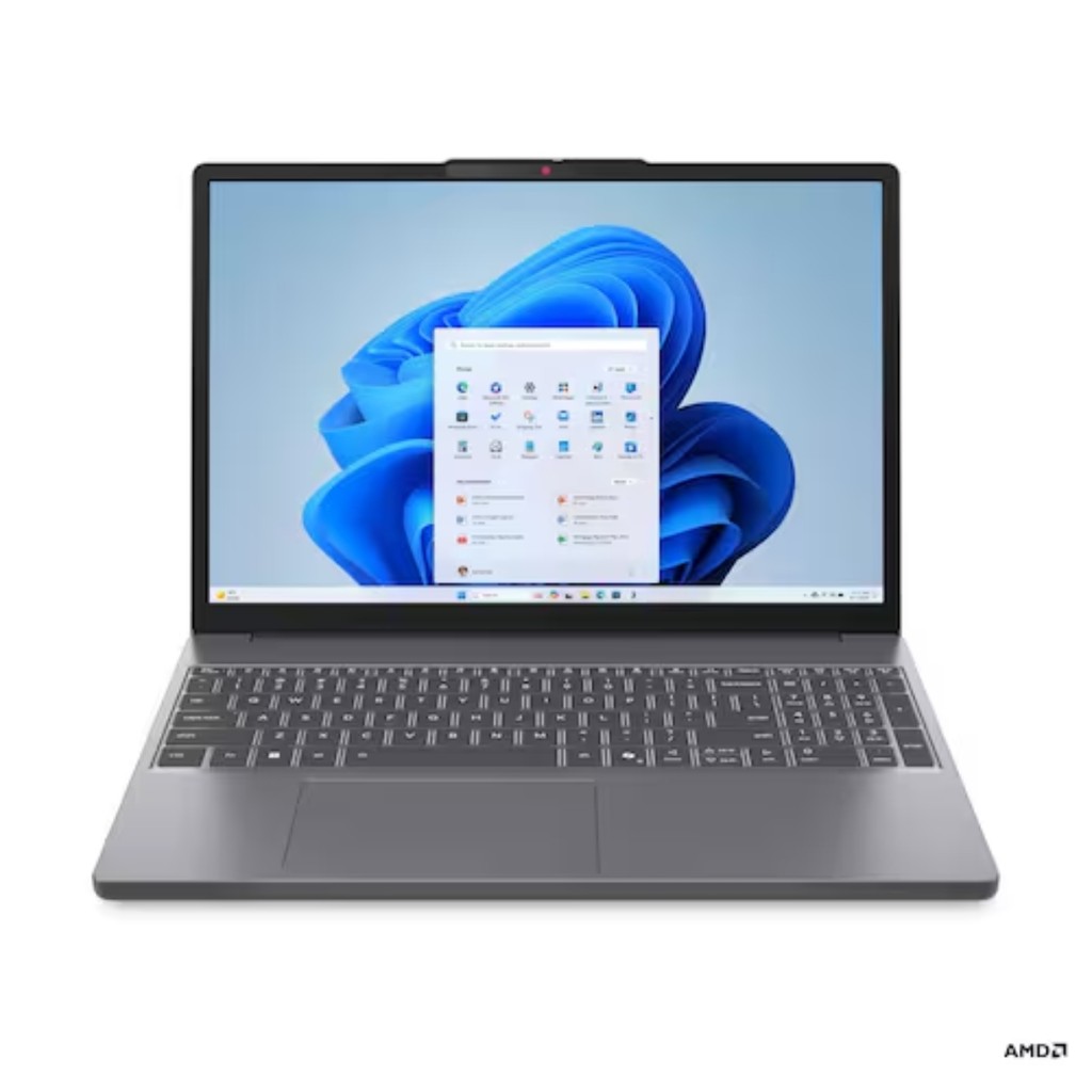 Notebook Lenovo Ideapad Slim 3 Tela 15,3" Windows 11 AMD Ryzen7 7735HS 512GB SSD 8GB RAM Cinza